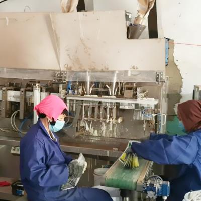 Solid filling plant